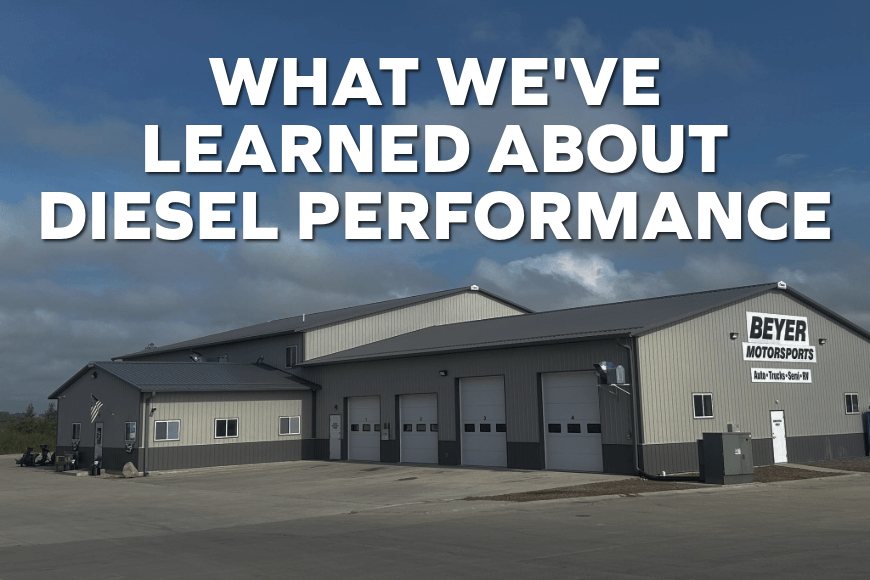What We’ve Learned About Diesel Performance