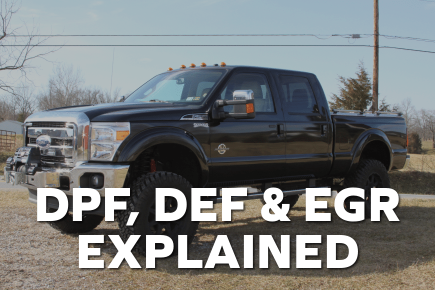 DPF, DEF & EGR Explained